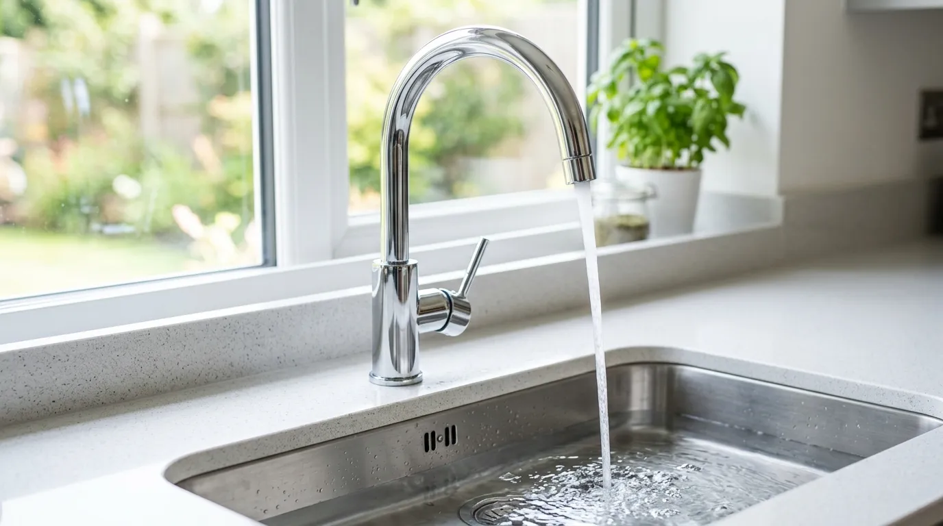 Local Plumbing Master Pros same day plumber fixing a faucet in Hartland, CA